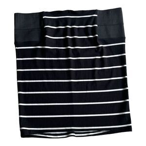 TORRID Black and White Stripe Pull On Pencil Skirt‎ Size 3